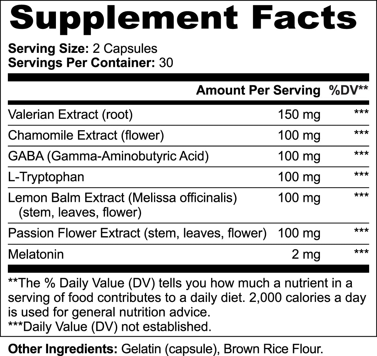 Sleep Supplements Facts